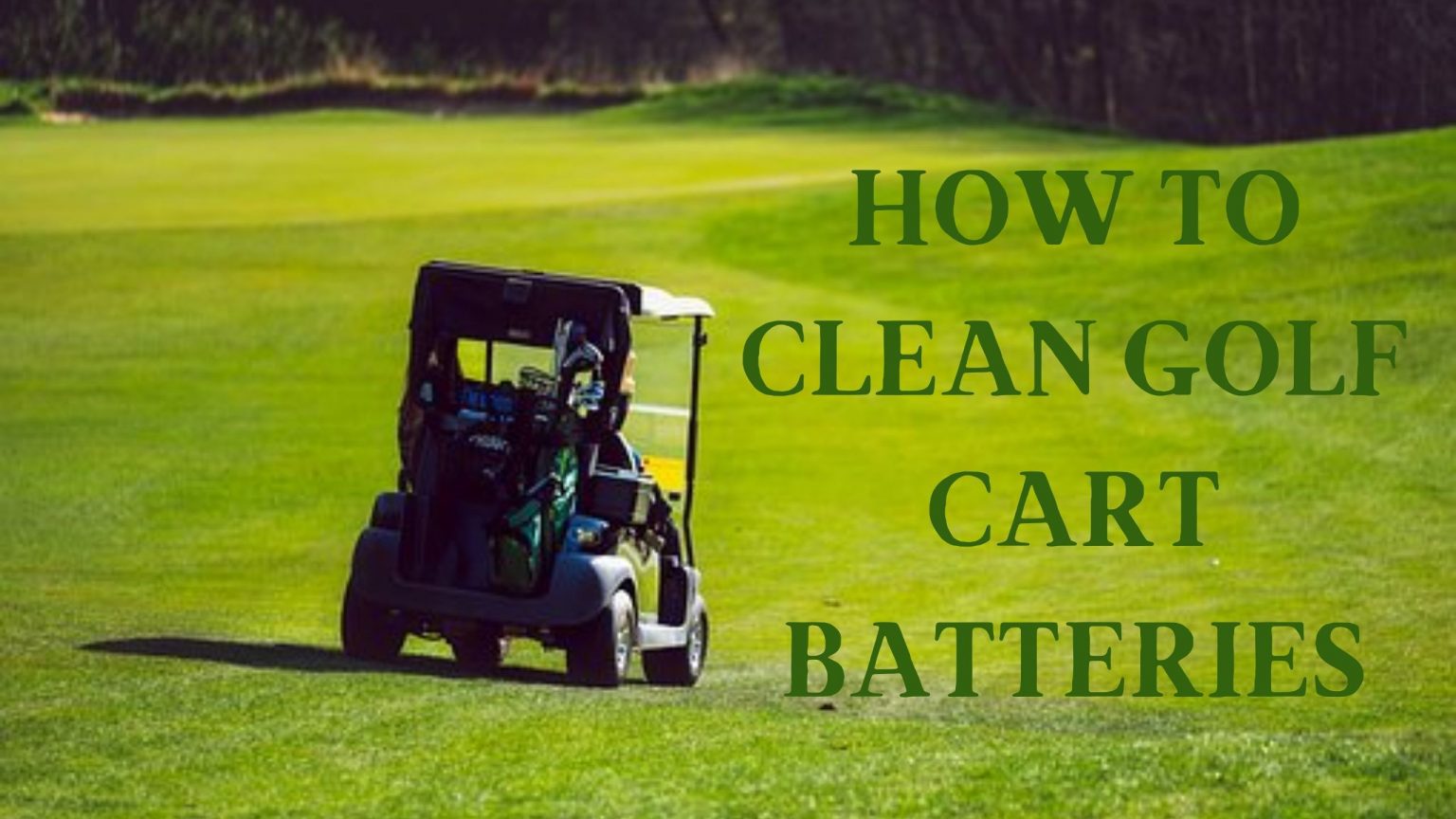 How to Clean Golf Cart Batteries Modesto Muni Golf
